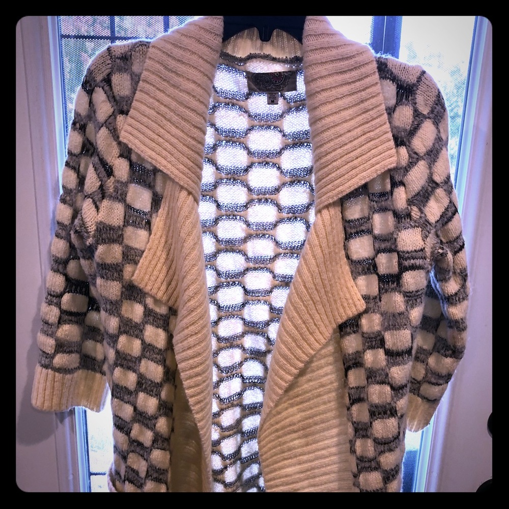 Classic Cardigan with a Funky Twist